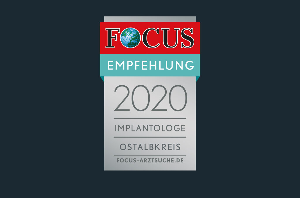 FOCUS Empfehlung für Implantologie 2020