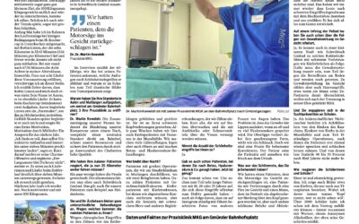 Zeitungsbericht: Über Gewalt im Gesicht und Botox